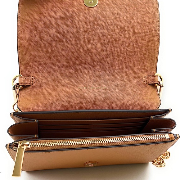 Tory Burch Emerson leather crossbody Bag (Cardamom) - Picture 5 of 5